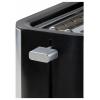 DOMO TOASTER 2 Schlitze für 4 Toasts topinkovač s vestavěnou funkcí ohřívání pečiva