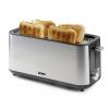 DOMO TOASTER 2 Schlitze für 4 Toasts topinkovač s vestavěnou funkcí ohřívání pečiva