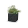 Květináč SIERRA SQUARE BETON EFFECT antracit 28,8cm