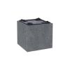 Květináč SIERRA SQUARE BETON EFFECT antracit 28,8cm