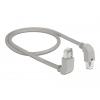 Delock 85861 RJ45 síťové kabely, propojovací kabely CAT 6 S/FTP 0.50 m šedá 1 ks