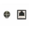 Delock 60071 RJ45 / M 12 Síťový adaptér S/FTP 0.50 m tyrkysová 1 ks
