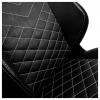 Noblechairs noblechairs HERO Gaming Stuhl - schwarz/platinweiß herní židle černá