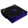 Lian Li Lian Li UNI FAN TL Wireless LCD Lüfter, ARGB, PWM, 3er-Pack inkl. Controller PC větrák s krytem černá (š x v x h) 120 x 28 x 124 mm