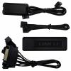 Lian Li Lian Li UNI FAN TL Wireless LCD Lüfter, ARGB, PWM, 3er-Pack inkl. Controller PC větrák s krytem černá (š x v x h) 120 x 28 x 124 mm