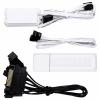 Lian Li Lian Li UNI FAN TL Wireless LCD Lüfter, ARGB, PWM, 3er-Pack inkl. Controller PC větrák s krytem bílá (š x v x h) 120 x 28 x 124 mm