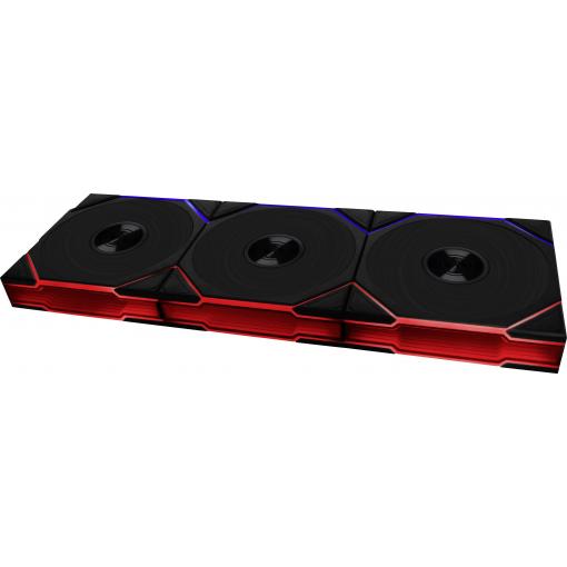 Lian Li Lian Li UNI FAN TL Wireless Lüfter, ARGB, PWM, 3er-Pack - 120 mm, schwarz PC větrák s krytem černá (š x v x h) 120 x 28 x 124 mm
