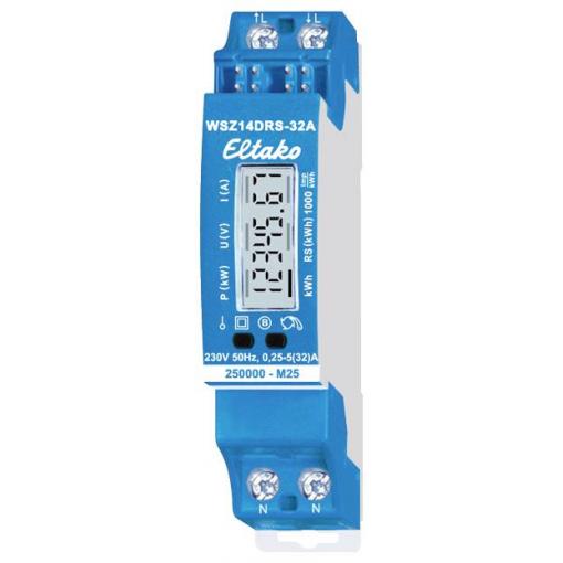 Eltako WSZ14DRS-32A 28032715 Jednofázový elektroměr digitální 5 A 1 ks