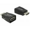 Delock 65902 HDMI / VGA adaptér [1x HDMI zástrčka - 1x D-SUB zásuvka 15pólová] černá 0 mm