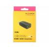 Delock 63320 HDMI EDID emulátor [1x HDMI zástrčka - 1x HDMI zásuvka] černá 4K UHD 0 mm