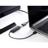 Delock 63206 HDMI / micro USB B / DisplayPort adaptér [1x HDMI zástrčka - 1x zásuvka DisplayPort, Micro USB] černá 0.24 m