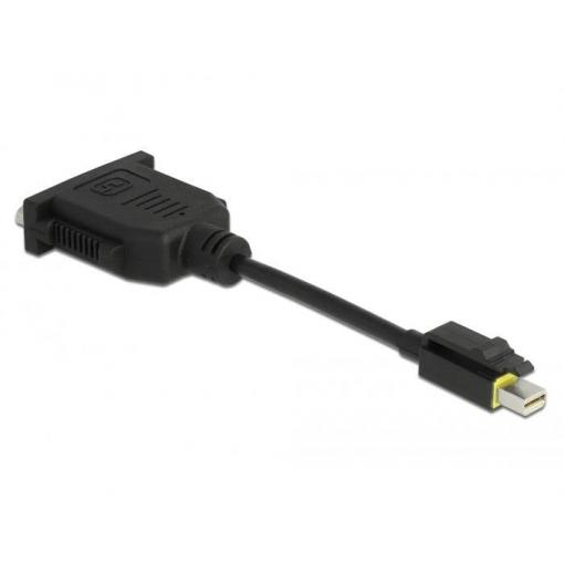 Delock 65979 DisplayPort / DVI adaptér [1x mini DisplayPort zástrčka - 1x DVI zásuvka 24+5pólová] černá 0.15 m