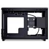 Lian Li Lian Li DAN Cases A3-mATX Wood Edition PC-Gehäuse, Micro-ATX - Walnuss, schwarz micro tower PC skříň, herní pouzdro, pouzdro černá