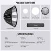 Neewer SF120Q LED video svítidlo