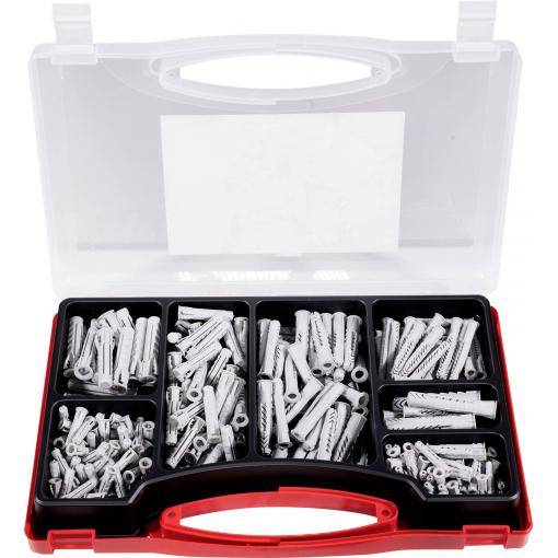 Fischer 577159 Meister-Box XL Box s výběrem hmoždinek 290 ks