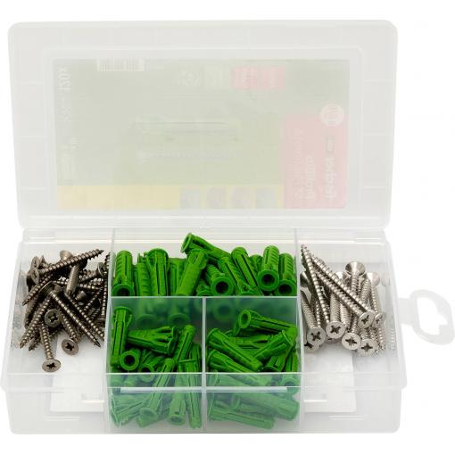 Fischer 567898 ProfiBox SX Plus Green Upevňovací sada 120 ks