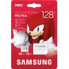 Samsung Sonic Edition - Knuckles paměťová karta microSDXC Retail 128 GB A2 Application Performance Class, v30 Video Speed Class, UHS-I U3 Zvláštní edice „Sonic