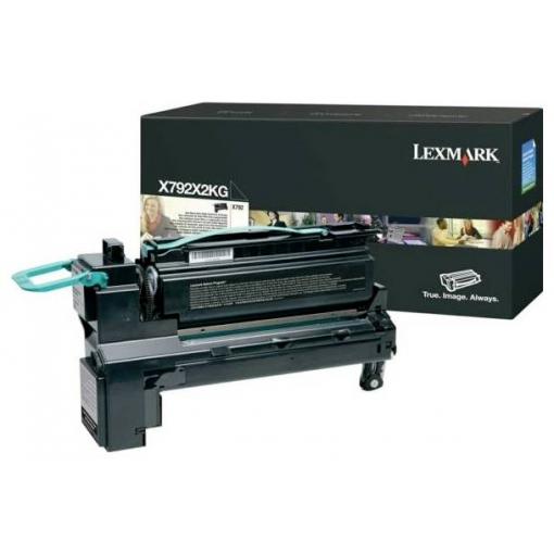 Lexmark Toner X792 originál černá 20000 Seiten X792X2KG
