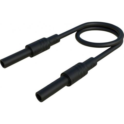 Hirschmann Test & Measurement MAL S BB 50/2,5 sw měřicí kabel 50 cm černá 1 ks