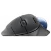 Logitech ERGO M575S myš, přenos Bluetooth®, 5 tlačítko, 2000 dpi, grafit, modrá (metalíza)