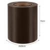Plotová stínící folie 19 cm × 35 m, 450 g/m², hnědá, Gardlov