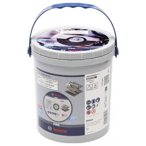 Bosch Accessories 2608626112 2608626112 Řezný kotouč 100 ks Nerezová ocel