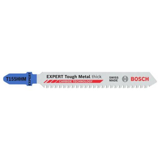 Bosch Accessories 2608902482 Přímočarý pilový list EXPERT Tough Metal tick t155hhm, 3 ks 3 ks