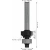 Bosch Accessories 2608629690 zaoblovací fréza