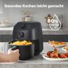 aeco Cube horkovzdušná fritéza 2 l 1 150 W funkce časovače, bez BPA, nepřilnavý povlak černá