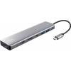 Trust USB-C® dokovací stanice DALYX 7-IN-1 MULTIPORT ADAPTER Vhodné pro značky (dokovací stanice pro notebook): univerzální