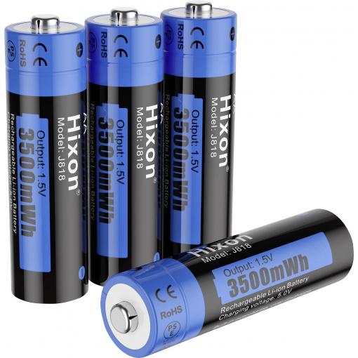 Hixon J818 akumulátor AA, Li-Ion, 2350 mAh, 1.5 V, 4 ks