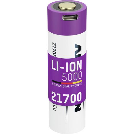 Ansmann USB Typ-C speciální akumulátor 21700 Li-Ion 3.6 V 4900 mAh 1 ks