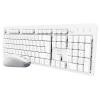 Trust ODY II WL KEYBOARD & MOUSE bezdrátový, USB sada klávesnice a myše s číselnou klávesnicí německá, QWERTZ bílá