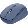 Trust YVI+ MULTI-DEVICE WIRELESS MOUSE BLUE myš, přenos bezdrátový, Bluetooth®, USB, modrá