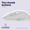 Trust NITO SILENT WIRELESS MOUSE - WHITE myš, přenos bezdrátový, USB, 5 tlačítko, bílá