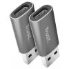 Trust USB 2.0 adaptér CALYX USB-A TO USB-C ADAPTER 2PACK 0 mm