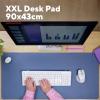 Trust BENYA XXL DESK PAD - BLUE podložka pod klávesnici a myš modrá