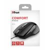 Trust Trust Voca Comfort - Maus - Für Rechtshänder optická myš, přenos USB, 6 tlačítko, 2400 dpi, černá