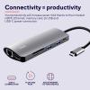 Trust USB-C® dokovací stanice DALYX 7-IN-1 USB-C ADAPTER Vhodné pro značky (dokovací stanice pro notebook): univerzální