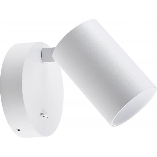Deko Light Can Tilt rund, 1x 7,5 W GU10, Weiß 341333 Nástěnné svítidlo GU10 7.5 W bílá