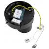 Deko Light Can Tilt rund, 1x 7,5 W GU10, Schwarz 341334 Nástěnné svítidlo GU10 7.5 W černá
