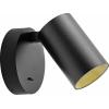Deko Light Can Tilt rund, 1x 7,5 W GU10, Schwarz 341334 Nástěnné svítidlo GU10 7.5 W černá