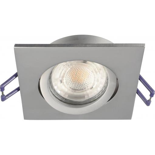 Deko Light Samsola, eckig, Aluminium 110048 stropní lampa hliník (matný)