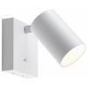 Deko Light Can Tilt eckig, 1x 7,5 W GU10, Weiß 341337 Nástěnné svítidlo GU10 7.5 W kolíková patice bílá
