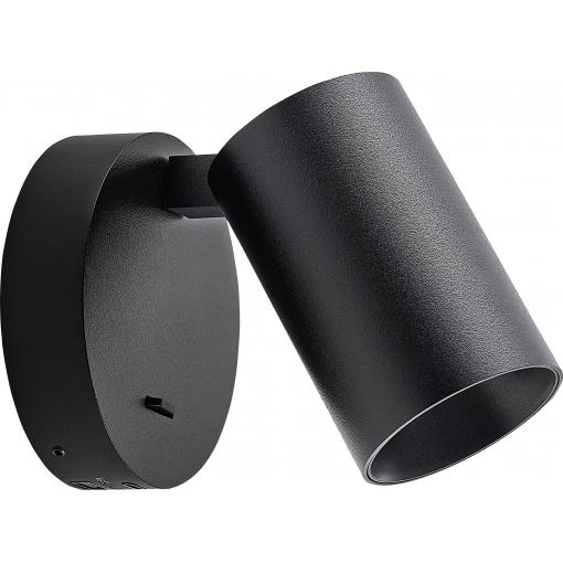 Deko Light Can Tilt rund USB, 1x 7,5 W GU10, Schwarz 341336 Nástěnné svítidlo GU10 7.5 W černá