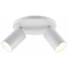 Deko Light 348253 Can Tilt rund, 2x 7,5 W GU10, Weiß Stropní svítidlo GU10 7.5 W bílá