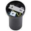 Deko Light 348252 Can Tilt rund, 1x 7,5 W GU10, Schwarz Stropní svítidlo GU10 7.5 W černá