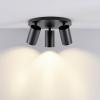 Deko Light 348256 Can Tilt rund, 3x 7,5 W GU10, Schwarz Stropní svítidlo GU10 7.5 W černá
