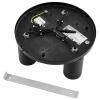 Deko Light 348256 Can Tilt rund, 3x 7,5 W GU10, Schwarz Stropní svítidlo GU10 7.5 W černá