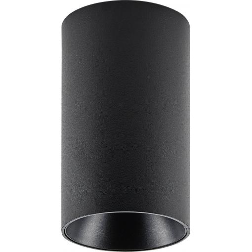 Deko Light 348242 Can IP20, 1x 7,5 W GU10, Schwarz Stropní svítidlo GU10 7.5 W černá